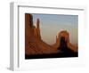 Sunrise at Mitten, Monument Valley, Utah, USA-Joanne Wells-Framed Photographic Print