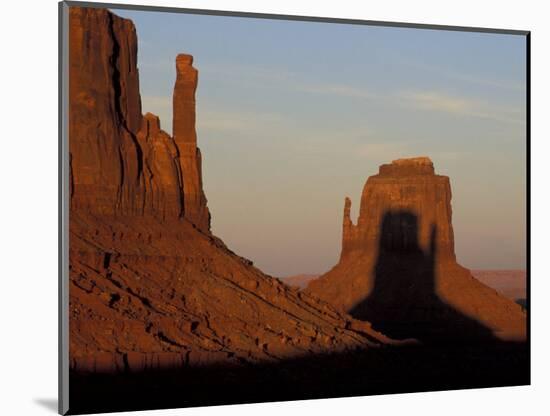 Sunrise at Mitten, Monument Valley, Utah, USA-Joanne Wells-Mounted Photographic Print