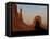 Sunrise at Mitten, Monument Valley, Utah, USA-Joanne Wells-Framed Stretched Canvas