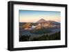 Sunrise at Mount Bromo Volcano, the Magnificent View of Mt. Bromo Located in Bromo Tengger Semeru N-TWStock-Framed Photographic Print