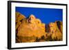 Sunrise at Mount Rushmore, Black Hills, South Dakota, United States of America, North America-Laura Grier-Framed Photographic Print