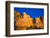 Sunrise at Mount Rushmore, Black Hills, South Dakota, United States of America, North America-Laura Grier-Framed Photographic Print