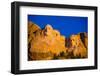 Sunrise at Mount Rushmore, Black Hills, South Dakota, United States of America, North America-Laura Grier-Framed Photographic Print