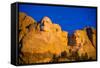 Sunrise at Mount Rushmore, Black Hills, South Dakota, United States of America, North America-Laura Grier-Framed Stretched Canvas