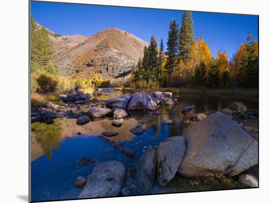 Sunrise at North Lake, Eastern Sierra Foothills, California, USA-Tom Norring-Mounted Photographic Print