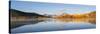 Sunrise at Oxbow Bend in fall, Grand Teton National Park, Wyoming-Richard & Susan Day-Stretched Canvas