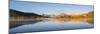 Sunrise at Oxbow Bend in fall, Grand Teton National Park, Wyoming-Richard & Susan Day-Mounted Photographic Print