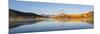 Sunrise at Oxbow Bend in fall, Grand Teton National Park, Wyoming-Richard & Susan Day-Mounted Photographic Print