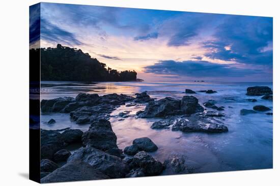 Sunrise at Playa Arco Beach, Uvita, Marino Ballena National Park, Costa Rica-Matthew Williams-Ellis-Stretched Canvas