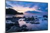 Sunrise at Playa Arco Beach, Uvita, Marino Ballena National Park, Costa Rica-Matthew Williams-Ellis-Mounted Photographic Print