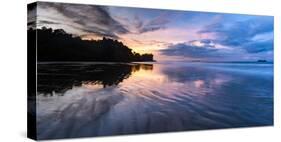 Sunrise at Playa Arco Beach, Uvita, Marino Ballena National Park, Costa Rica-Matthew Williams-Ellis-Stretched Canvas