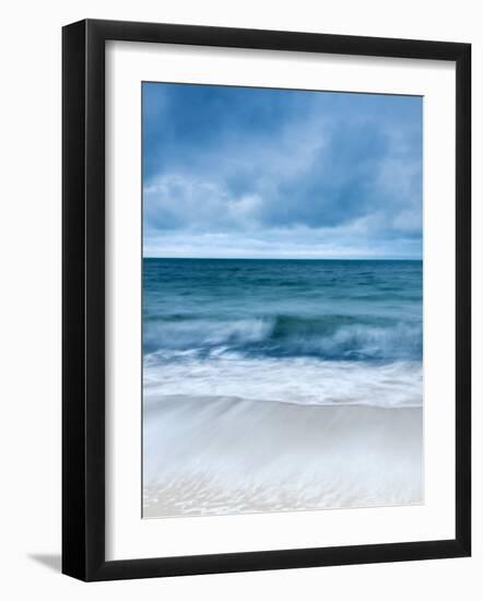 Sunrise at Porthminster Beach, Near St, Ives, Cornwall, UK-Nadia Isakova-Framed Photographic Print