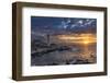 Sunrise at Portland Head Lighthouse in Portland, Maine, USA-Chuck Haney-Framed Photographic Print