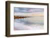 Sunrise at Portobello Beach, Edinburgh, East Lothian, Scotland, United Kingdom, Europe-Karen Deakin-Framed Photographic Print