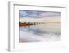 Sunrise at Portobello Beach, Edinburgh, East Lothian, Scotland, United Kingdom, Europe-Karen Deakin-Framed Photographic Print