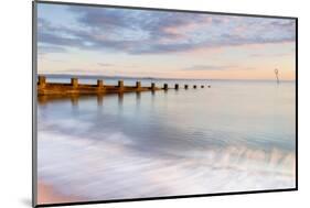 Sunrise at Portobello Beach, Edinburgh, East Lothian, Scotland, United Kingdom, Europe-Karen Deakin-Mounted Photographic Print