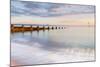 Sunrise at Portobello Beach, Edinburgh, East Lothian, Scotland, United Kingdom, Europe-Karen Deakin-Mounted Photographic Print