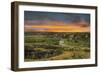 Sunrise at River Bend Overlook-Galloimages Online-Framed Photographic Print