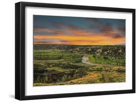Sunrise at River Bend Overlook-Galloimages Online-Framed Photographic Print