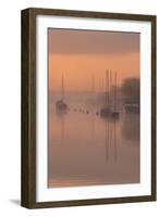 Sunrise at River Frome, Dorset-Robert Maynard-Framed Photographic Print