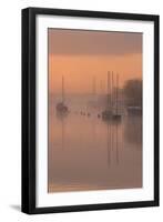 Sunrise at River Frome, Dorset-Robert Maynard-Framed Photographic Print