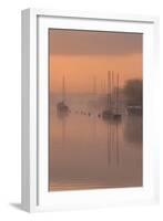 Sunrise at River Frome, Dorset-Robert Maynard-Framed Photographic Print