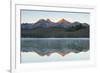 Sunrise at Sawtooth Mts, Little Redfish Lake, Stanley, Idaho-Michel Hersen-Framed Photographic Print