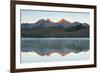 Sunrise at Sawtooth Mts, Little Redfish Lake, Stanley, Idaho-Michel Hersen-Framed Photographic Print