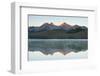 Sunrise at Sawtooth Mts, Little Redfish Lake, Stanley, Idaho-Michel Hersen-Framed Photographic Print