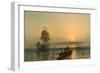 Sunrise at Sea, 1861–-66-Henry Dawson-Framed Giclee Print