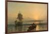 Sunrise at Sea, 1861–-66-Henry Dawson-Framed Giclee Print