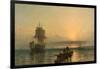 Sunrise at Sea, 1861–-66-Henry Dawson-Framed Giclee Print