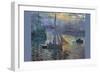 Sunrise at Sea-Claude Monet-Framed Art Print