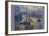 Sunrise At Sea-Claude Monet-Framed Art Print