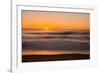 Sunrise at Shelly Beach, Caloundra, Sunshine Coast, Queensland, Australia-Mark A Johnson-Framed Photographic Print