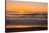 Sunrise at Shelly Beach, Caloundra, Sunshine Coast, Queensland, Australia-Mark A Johnson-Stretched Canvas