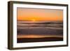 Sunrise at Shelly Beach, Caloundra, Sunshine Coast, Queensland, Australia-Mark A Johnson-Framed Photographic Print