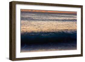 Sunrise at Shelly Beach, Caloundra, Sunshine Coast, Queensland, Australia-Mark A Johnson-Framed Photographic Print