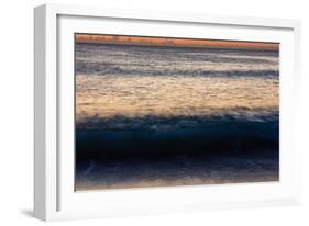 Sunrise at Shelly Beach, Caloundra, Sunshine Coast, Queensland, Australia-Mark A Johnson-Framed Photographic Print