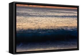 Sunrise at Shelly Beach, Caloundra, Sunshine Coast, Queensland, Australia-Mark A Johnson-Framed Stretched Canvas