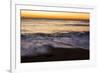 Sunrise at Shelly Beach, Caloundra, Sunshine Coast, Queensland, Australia-Mark A Johnson-Framed Photographic Print