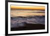 Sunrise at Shelly Beach, Caloundra, Sunshine Coast, Queensland, Australia-Mark A Johnson-Framed Photographic Print