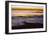 Sunrise at Shelly Beach, Caloundra, Sunshine Coast, Queensland, Australia-Mark A Johnson-Framed Photographic Print