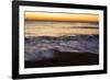 Sunrise at Shelly Beach, Caloundra, Sunshine Coast, Queensland, Australia-Mark A Johnson-Framed Photographic Print