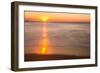 Sunrise at Shelly Beach, Caloundra, Sunshine Coast, Queensland, Australia-Mark A Johnson-Framed Photographic Print