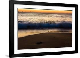 Sunrise at Shelly Beach, Caloundra, Sunshine Coast, Queensland, Australia-Mark A Johnson-Framed Photographic Print