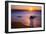 Sunrise at Shelly Beach, Caloundra, Sunshine Coast, Queensland, Australia-Mark A Johnson-Framed Photographic Print