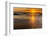 Sunrise at Shelly Beach, Caloundra, Sunshine Coast, Queensland, Australia-Mark A Johnson-Framed Photographic Print