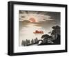 Sunrise at South Lake-Shi Handing-Framed Art Print