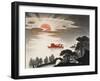 Sunrise at South Lake-Shi Handing-Framed Art Print